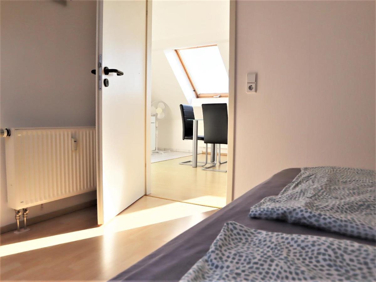 Kuschelige Dachgeschosswohnung Am Clarapark Leipzig Eksteriør bilde